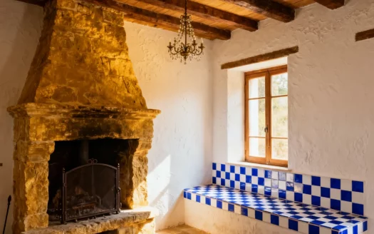 Casa histórica de piedra en Valle de Jalón en la Costa Blanca