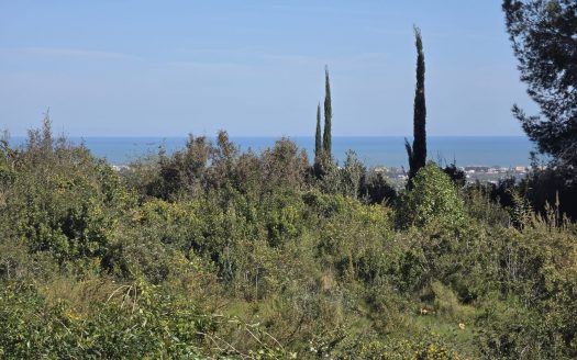 Parcela con vistas al mar en La Sella – Pedreguer | 1.644 m² | Orientación ideal