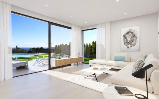 Villa con vistas sobre la bahía de Benidorm