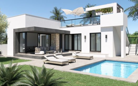4 hermosas villas con jardín privado in Els Poblets