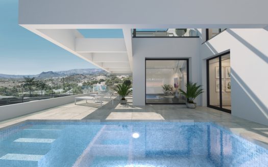 10 villas de moderno diseño cerca del campo de golf Puig Campana