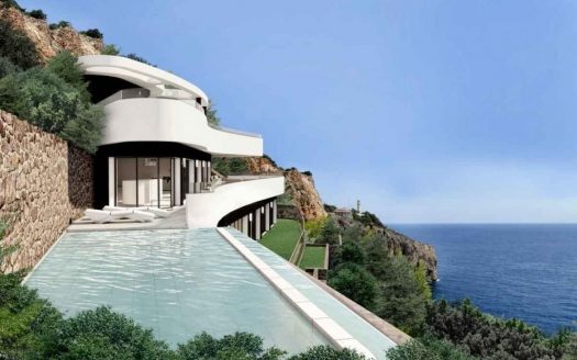 Villa moderna y de lujo con impresionantes vistas panorámicas en la zona de Ambolo, en Jávea