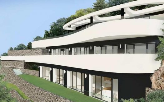 Villa moderna y de lujo con impresionantes vistas panorámicas en la zona de Ambolo, en Jávea