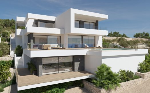 Villa lujosa conespectacular ubicación elevada en Cumbre del Sol